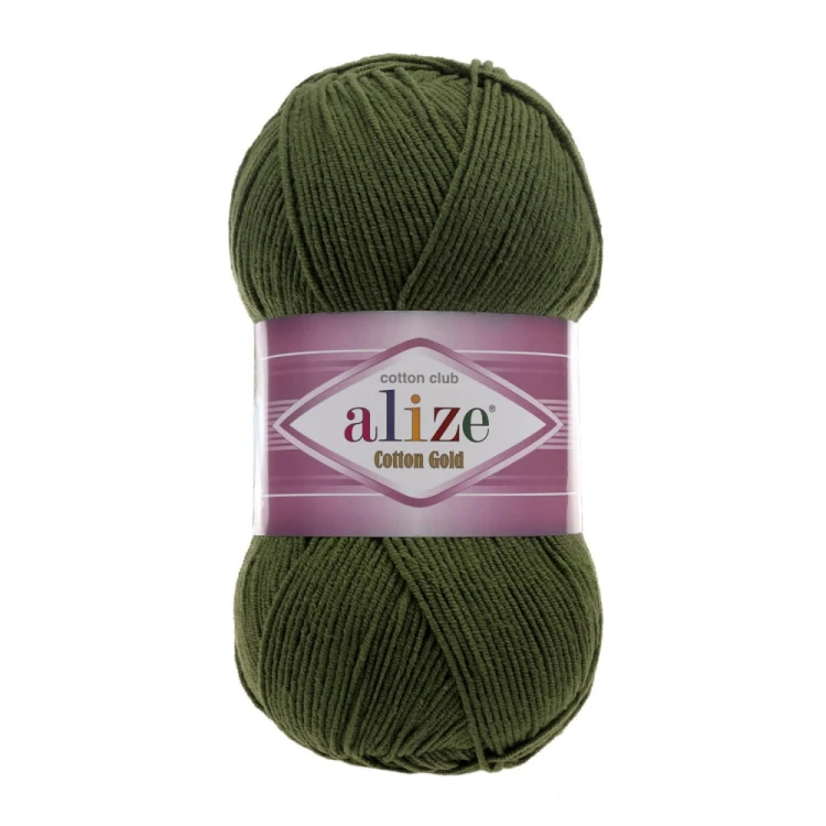 Włóczka Alize Cotton Gold 29 / khaki