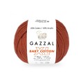 Włóczka Gazzal Baby Cotton XL 3453 / palona cegła