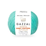 Włóczka Gazzal Baby Cotton XL 3452 / jasny szmaragd