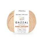 Włóczka Gazzal Baby Cotton XL 3469 / jasna morela