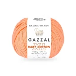 Włóczka Gazzal Baby Cotton XL 3465 / brzoskwinia