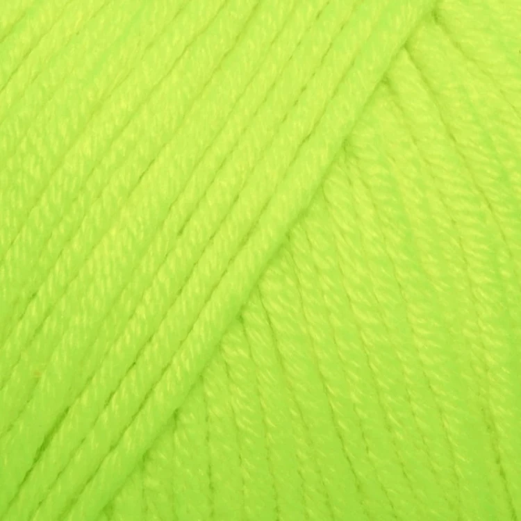 Włóczka Gazzal Baby Cotton XL 3462 - neonowa zieleń