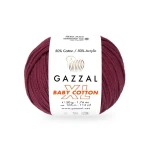 Włóczka Gazzal Baby Cotton XL 3442 / wiśnia