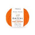 Włóczka Gazzal Baby Cotton XL 3419 / pomarańcz