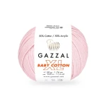 Włóczka Gazzal Baby Cotton XL 3411 / jasny róż
