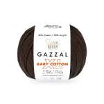 Włóczka Gazzal Baby Cotton XL 3436 / brąz