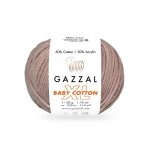 Włóczka Gazzal Baby Cotton XL 3434 / cappuccino