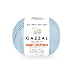 Włóczka Gazzal Baby Cotton XL 3429 / jasny błękit