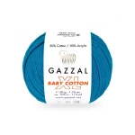 Włóczka Gazzal Baby Cotton XL 3428 / lazur