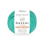 Włóczka Gazzal Baby Cotton XL 3426 / szmaragd