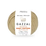 Włóczka Gazzal Baby Cotton XL 3424 / beż
