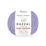 Włóczka Gazzal Baby Cotton XL 3420 / fiołek