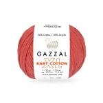 Włóczka Gazzal Baby Cotton XL 3418 / koral