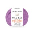 Włóczka Gazzal Baby Cotton XL 3414 / jasny fiolet
