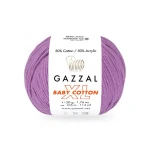 Włóczka Gazzal Baby Cotton XL 3414 / jasny fiolet