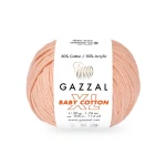 Włóczka Gazzal Baby Cotton XL 3412 / brzoskwinia