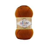 Włóczka Alize Diva 234 / rdza 