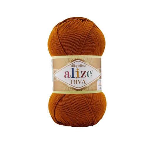 Włóczka Alize Diva 234 / rdza