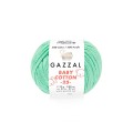 Włóczka Gazzal Baby Cotton 3425 - 25g - mięta