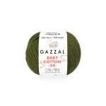 Włóczka Gazzal Baby Cotton 3463 - 25g - sosna 