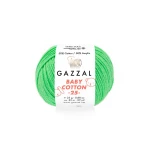Włóczka Gazzal Baby Cotton 3466 - 25g - groszek