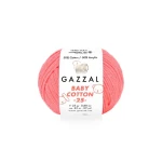 Włóczka Gazzal Baby Cotton 3460 - 25g - ultra róż