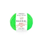 Włóczka Gazzal Baby Cotton 3427 - 25g - zielone jabłuszko