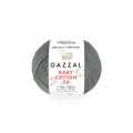 Włóczka Gazzal Baby Cotton 3450 - 25g - ciemny szary