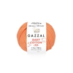 Włóczka Gazzal Baby Cotton 3465 - 25g - ciemna brzoskwinia