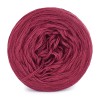 KOKONEK ReCotton Mono jeden kolor - bordo / 250m