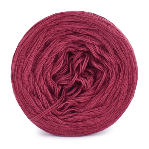 KOKONEK ReCotton Mono jeden kolor - bordo / 250m