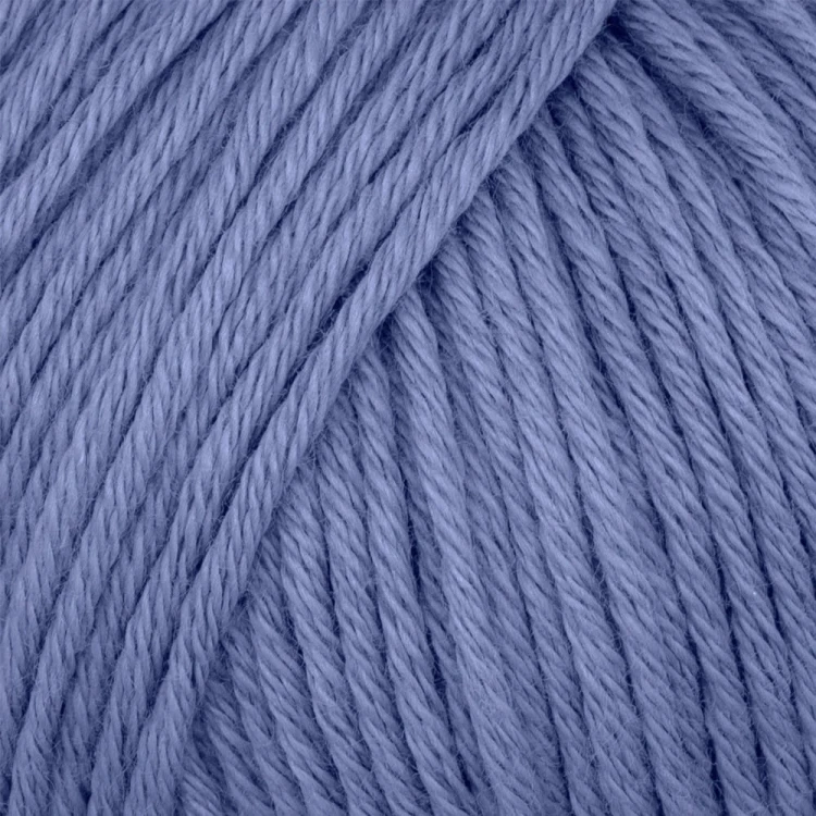 Włóczka Gazzal Organic Baby Cotton 428 / fioletowoniebieski