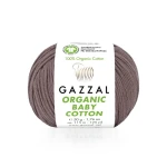 Włóczka Gazzal Organic Baby Cotton 433 / kawowy