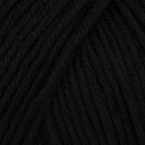 Włóczka Gazzal Organic Baby Cotton 430 / czerń