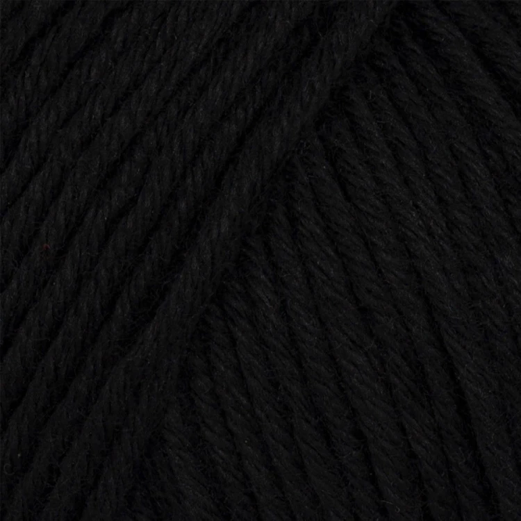 Włóczka Gazzal Organic Baby Cotton 430 / czerń