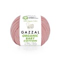 Włóczka Gazzal Organic Baby Cotton 425 / malinowy róż