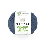 Włóczka Gazzal Organic Baby Cotton 434 / ciemny jeans