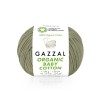 Włóczka Gazzal Organic Baby Cotton 431 / jasne khaki