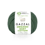 Włóczka Gazzal Organic Baby Cotton 427 / ciemny morski