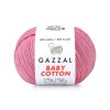Włóczka Gazzal Baby Cotton 3468 - 50g - róż