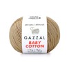 Włóczka Gazzal Baby Cotton 3424 - 50g - beż