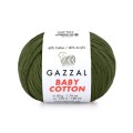 Włóczka Gazzal Baby Cotton 3463 - 50g - sosna