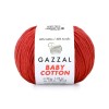 Włóczka Gazzal Baby Cotton 3418 - 50g - koral
