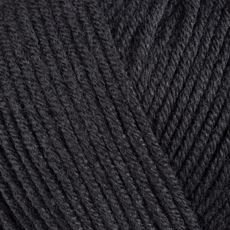 Włóczka Gazzal Baby Cotton 3433 - 50g - czerń