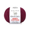 Włóczka Gazzal Baby Cotton 3442 - 50g - bordo