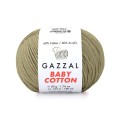 Włóczka Gazzal Baby Cotton 3464 - 50g - oliwka