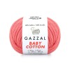 Włóczka Gazzal Baby Cotton 3435 - 50g - morela
