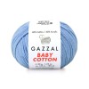 Włóczka Gazzal Baby Cotton 3423 - 50g - błękit