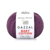 Włóczka Gazzal Baby Cotton 3441 - 50g - fiolet