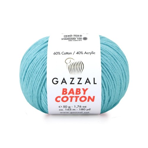Włóczka Gazzal Baby Cotton 3451 - 50g - patyna